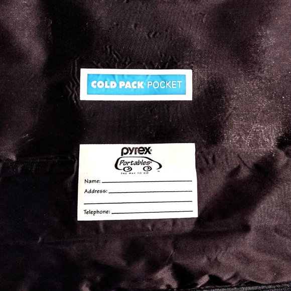 PYREX "Portables" 3 Qt (13x9) Casserole w/Lid & Insulated Carrier Excellent VTG! - Picture 8 of 14